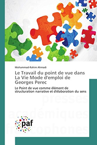 Le Travail du point de vue dans La Vie Mode d'emploi de Georges Perec : Le Point de vue comme élémen