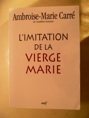 L'imitation de la Vierge Marie