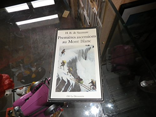 Premières ascensions au Mont-Blanc : 1764-1786