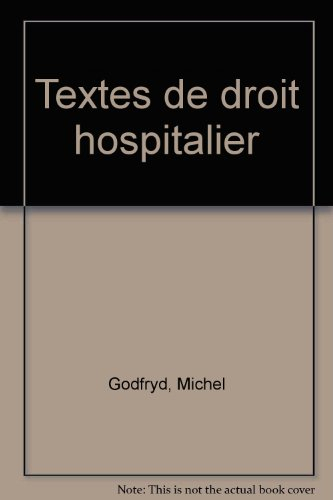 textes de droit hospitalier