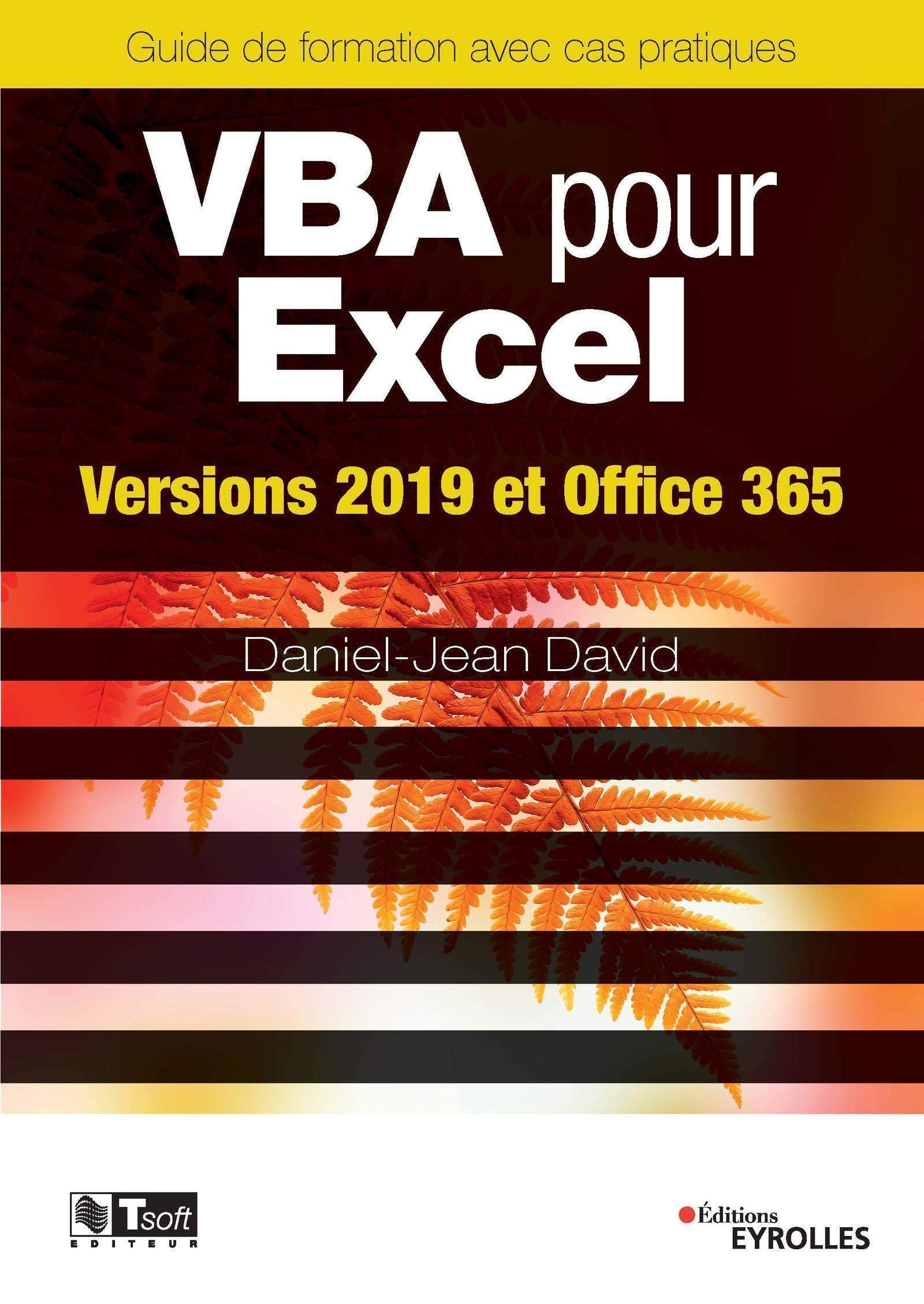 VBA pour Excel : versions 2019 et Office 365 : guide de formation avec cas pratiques