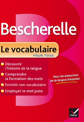 Bescherelle, le vocabulaire pour tous