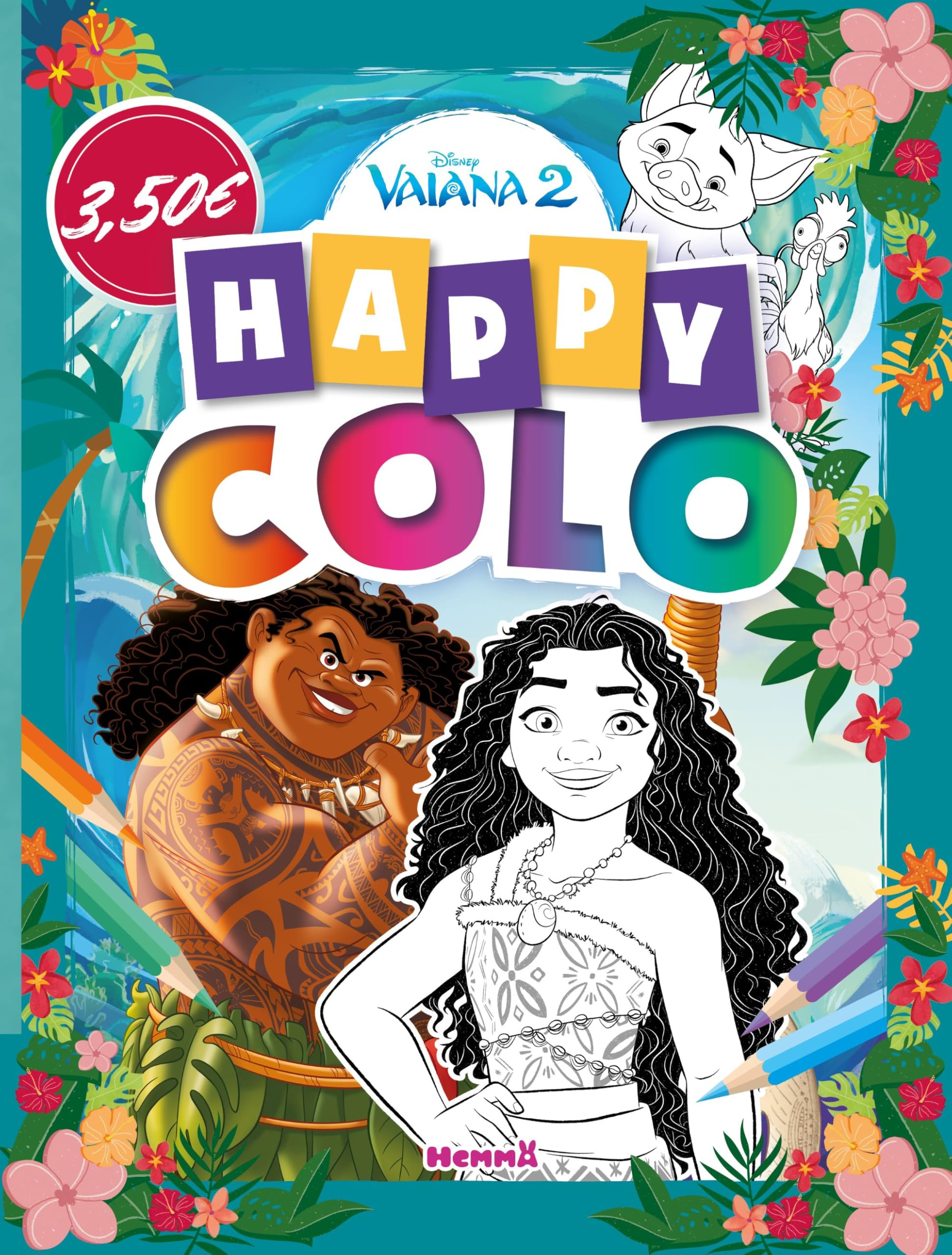 Disney Vaiana 2 : Happy colo