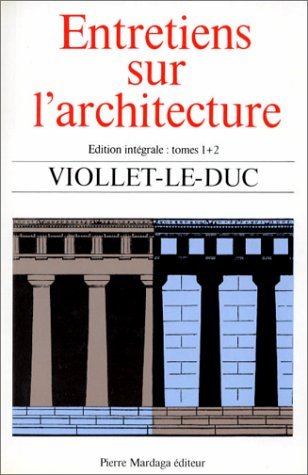 Entretiens sur l'architecture