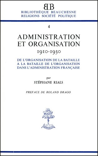 administration et organisation