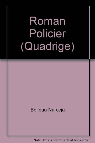 Le Roman policier