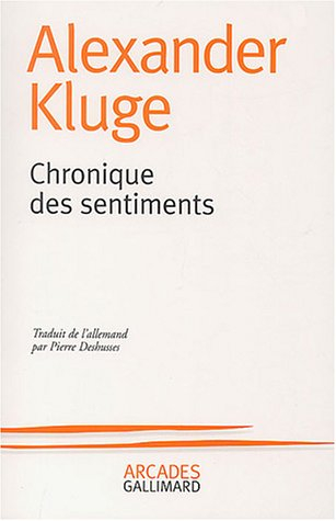 Chronique des sentiments