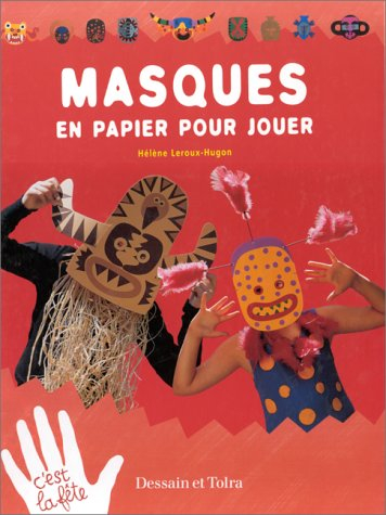 Masques en papier pour jouer