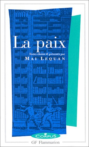 La paix