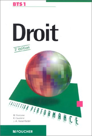 droit, bts 1, 2e édition