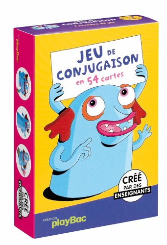 Jeu de conjugaison : en 54 cartes