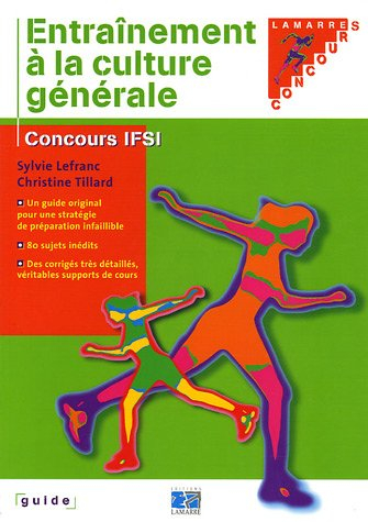 Entraînement à la culture générale : concours IFSI
