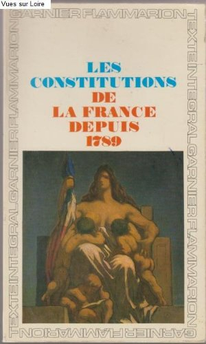 les constitutions de la france depuis 1789