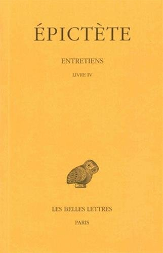 Entretiens. Vol. 4. Livre 4