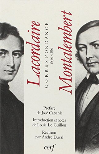Correspondance inédite : 1830-1861