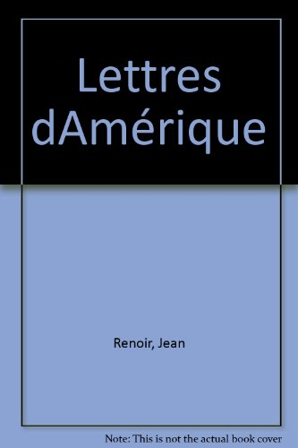 Lettres d'Amérique