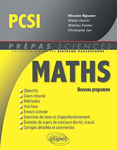Maths PCSI