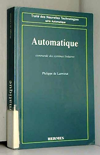 Automatique : Commande des systèmes linéaires