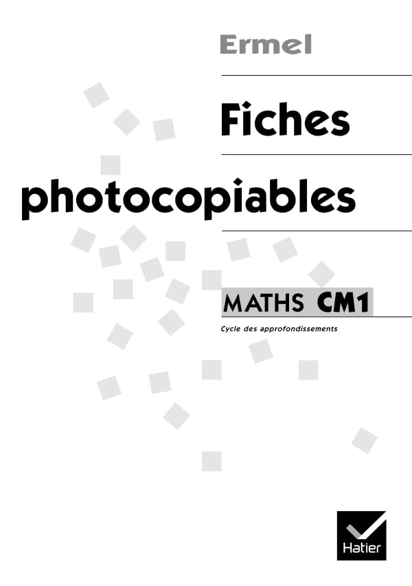 Apprentissages numériques et résolution de problèmes, cours moyen (première année) : fiches photocop