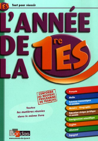 L'année de la 1re ES : comprendre, réviser, s'entraîner