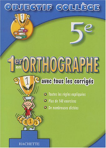 1er en orthographe, 5e