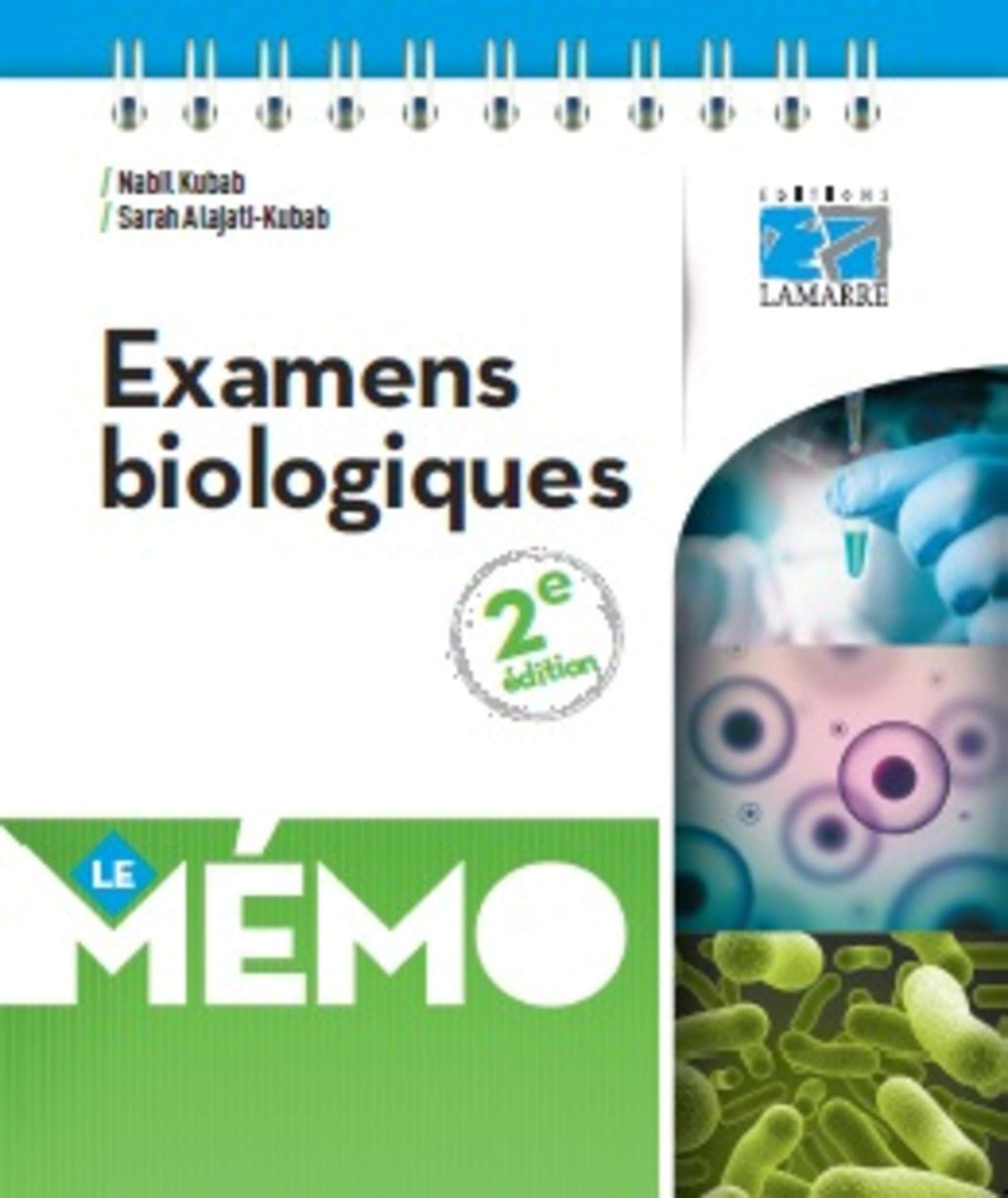 Examens biologiques