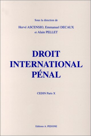 Droit international pénal