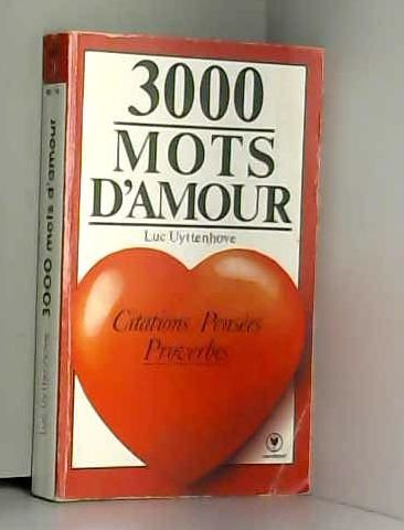 3000 mots d'amour
