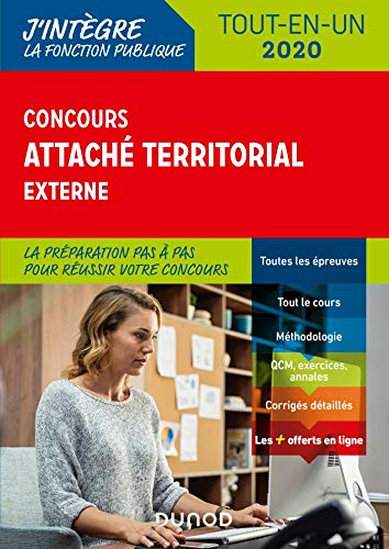 Concours attaché territorial externe : tout-en-un 2020
