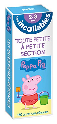 Les incollables, Peppa Pig : toute petite à petite section, 2-3 ans : 120 questions-réponses