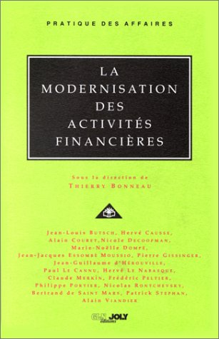 Modernisation des activités financières