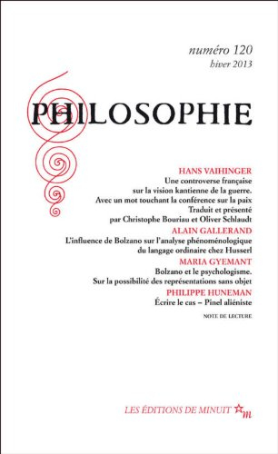 Philosophie, n° 120