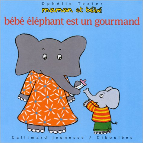 Bébé éléphant est un gourmand
