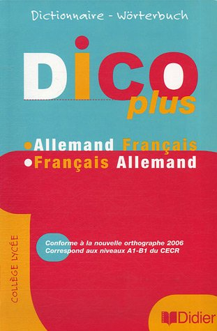 Dicoplus : dictionnaire allemand-français, français-allemand