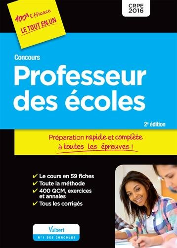 Concours professeur des écoles : CRPE 2016