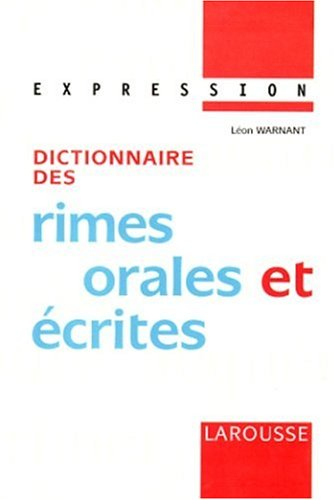 dictionnaire des rimes