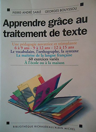 Apprendre grâce au traitement de texte