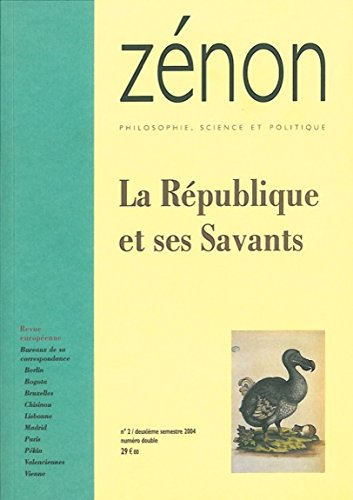 république et ses savants - zénon tome 2