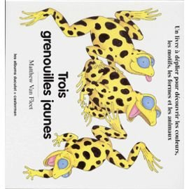 Trois grenouilles jaunes