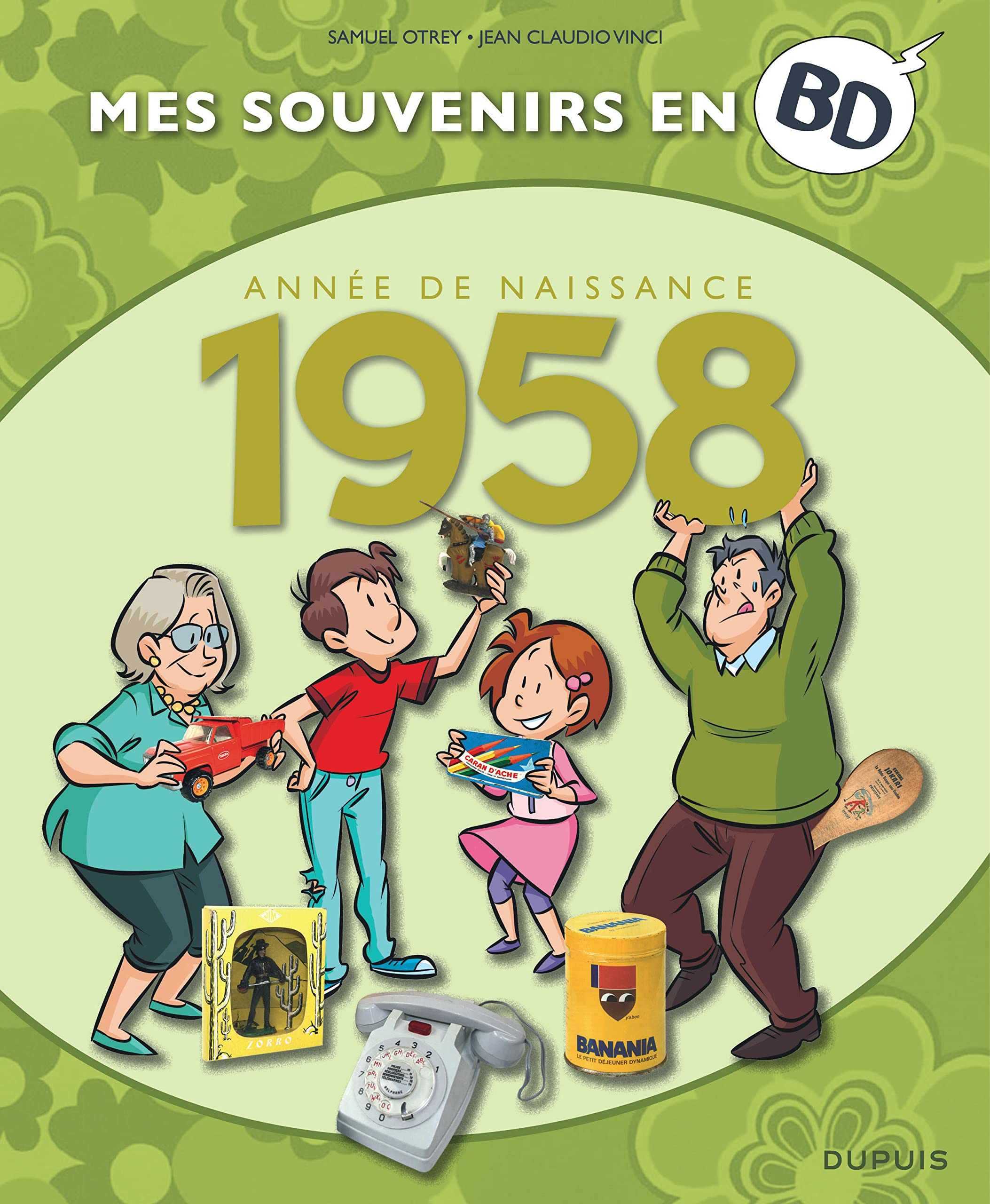 Mes souvenirs en BD. Vol. 19. Année de naissance : 1958