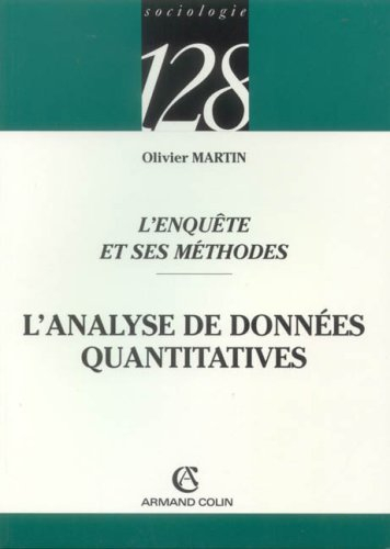 L'analyse de données quantitatives