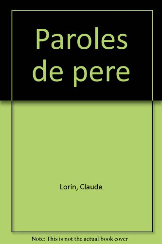 Paroles de père