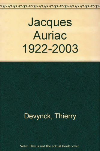 Jacques Auriac, 1922-2003