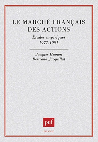 Le Marché français des actions