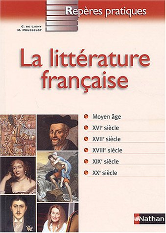La littérature française
