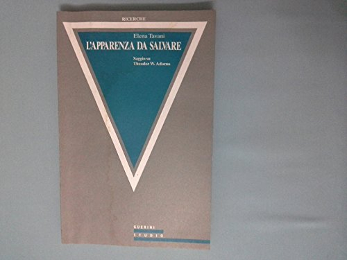 l'apparenza da salvare. saggio su th. w. adorno