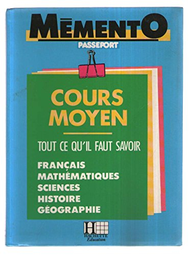 Mémento passeport cours moyen
