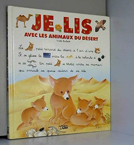 Je lis avec les animaux du désert