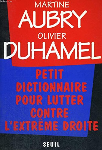 Petit dictionnaire pour lutter contre l'extrême droite