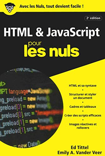 HTML & JavaScript pour les nuls